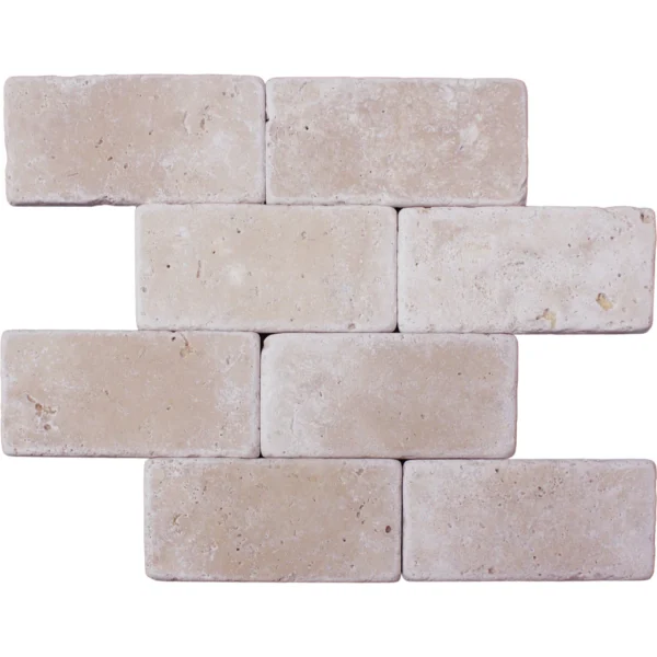 Extra Light Travertine Tumbled