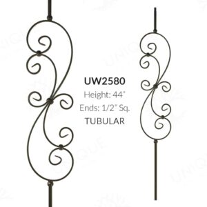 Large Scroll Baluster