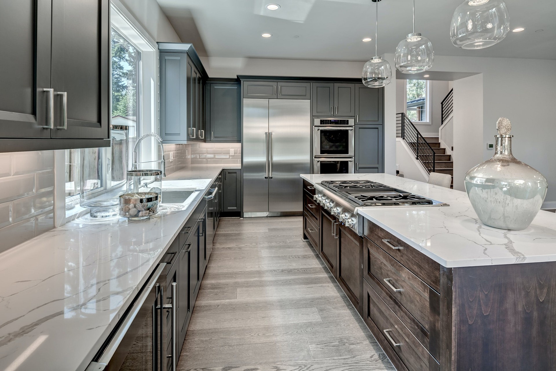 Contemporary Transitional Kitchen Remodel in Houston, TX by Vega Flooring & Renovation project photo