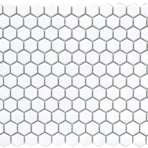 Cc Mosiacs - Gray Matte - Hexagon  (1×1)